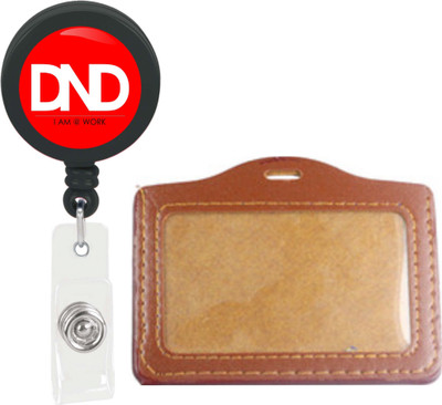 

TheFlauntStore Plastic ID Badge Holder(Pack of 2)