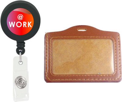 

TheFlauntStore Plastic ID Badge Holder(Pack of 1)