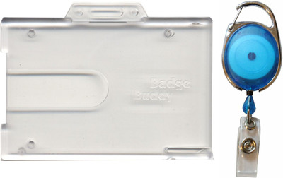 

TheFlauntStore Plastic ID Badge Holder(Pack of 2)