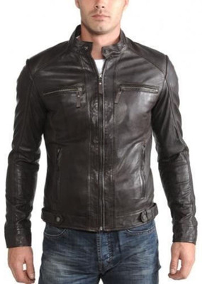 Noora men's 100 pure leather jacket cheap