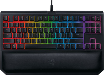 

Razer BlackWidow Tournament Edition Chroma V2 Mechanical Green Switch Wired USB Gaming Keyboard(Black)