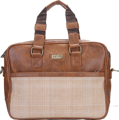 

c cuero 15.6 inch Laptop Messenger Bag(Brown)