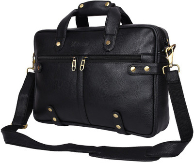 

Yark 14 inch Laptop Messenger Bag(Black)