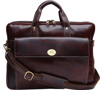 

Bull Kraft 15 inch Laptop Messenger Bag(Brown)