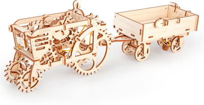 

Ugears Tractor's Trailer(Beige)
