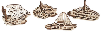 

Ugears U-Fidgets-Ships(Beige)
