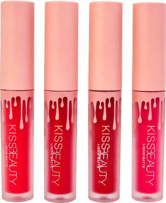 

Kiss Beauty Matte Longlasting Lipgloss(24 ml, Pure Matte Mix)