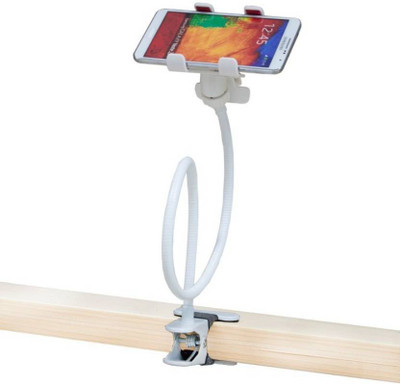 

SP Universal Flexible 360 Degree Snake Style Stand for Apple iPhone/Samsung/Android Mobiles Long Lazy Stand Mobile Holder, White