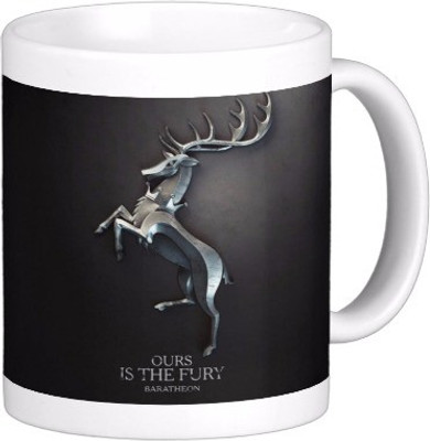 

Exoctic Silver Game Of Thrones : Series X12 Ceramic Mug(300 ml), Multicolor