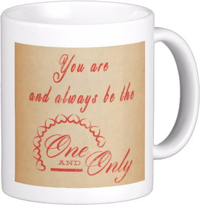 

Exoctic Silver Love Quotes 006 Ceramic Mug(300 ml), Multicolor