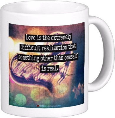 

Exoctic Silver Love Quotes 018 Ceramic Mug(300 ml), Multicolor