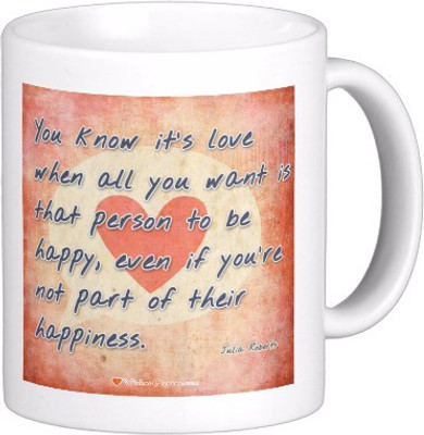 

Exoctic Silver Love Quotes 010 Ceramic Mug(300 ml), Multicolor