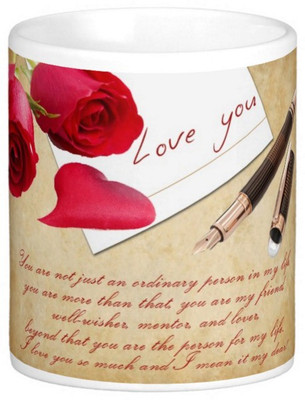 

Exoctic Silver Love Romantic Quotes 005 Ceramic Mug(300 ml)