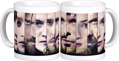 

Exoctic Silver Game Of Thrones : Series X1 Ceramic Mug(300 ml), Multicolor