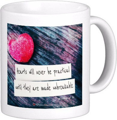 

Exoctic Silver Love Quotes 009 Ceramic Mug(300 ml), Multicolor