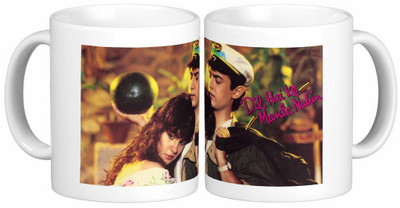 

Exoctic Silver Filmy Couple Love n Anniversary X Amir n Puja in DHMN Ceramic Mug(300 ml, Pack of 2), Multicolor