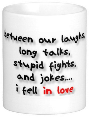 

Exoctic Silver Love Romantic Quotes 014 Ceramic Mug(300 ml)