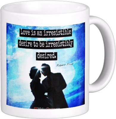 

Exoctic Silver Love Quotes 020 Ceramic Mug(300 ml), Multicolor