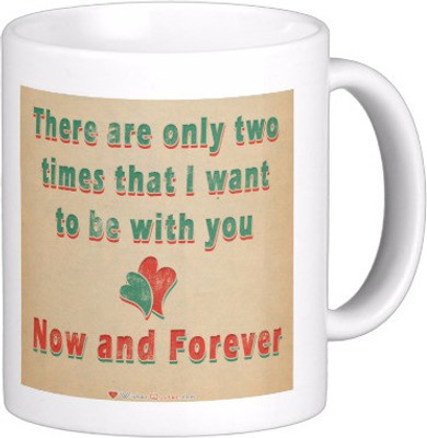 

Exoctic Silver Love Quotes 002 Ceramic Mug(300 ml), Multicolor