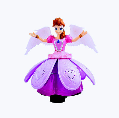 

JAYNIL ENTERPRISE Beautiful Dancing Angel Girl Toy With Light(Multicolor)
