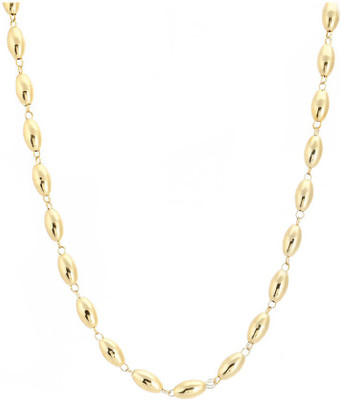 ZENEME Gold-Plated Capsule Chain Necklace Set For Women Gold-plated Plated Alloy Chain