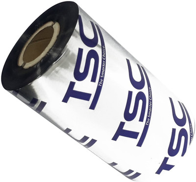 

AllExtreme TSC Thermal Transfer Barcode Wax Ribbon for Label, Tag, Barcode Printing (83x300) 83mmx300mtr Non Adhesive Paper Label(Black)