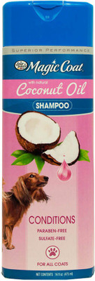 

Four Paws Allergy Relief, Anti-dandruff, Anti-fungal, Anti-itching, Anti-microbial, Anti-parasitic, Conditioning, Flea and Tick, Hypoallergenic, Whitening and Color Enhancing Coconut Oil Dog Shampoo(473 ml)