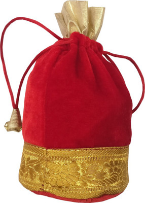 

Angelfish AELKMB0808A Potli(Red)