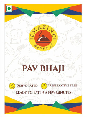 

Emazing Gourmet Preservative Free Dehydrated Food - PAV BHAJI 60 g