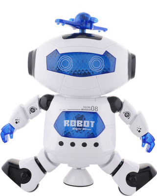 

Aarushi Dancing Robot with 3D Lights and Music, Multi Color(Multicolor)