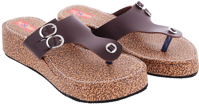 

AirSoon Women Brown Wedges