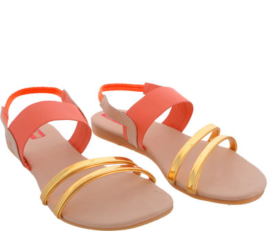 

AirSoon Women Peach Flats