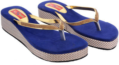 

AirSoon Women Blue Wedges