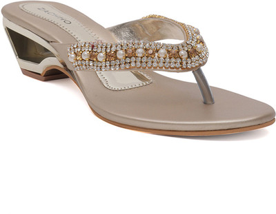 

Zachho Women LightGold Heels