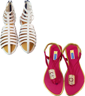

Fashionitz Women Beige::Pink Casual