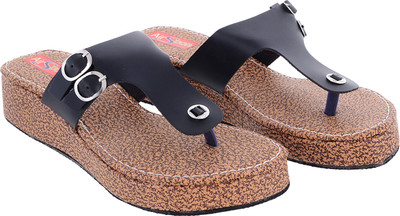 

AirSoon Women Black Wedges