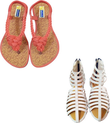 

Fashionitz Women Peach::Beige Casual