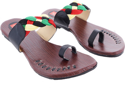 

AirSoon Women Black Flats