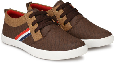 

RESTINFOOT Casuals For Men(Brown