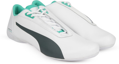 

Puma MAMGP Future Cat Motorsport Shoes For Men(White, Grey, Puma white-dark shadow-spectra green