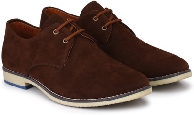 

Scarpia Suede Leather Corporate Casuals For Men(Brown