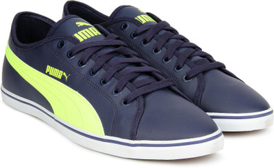 

Puma Elsu v2 SL DP Sneakers For Men(Navy, Peacoat-safety yellow