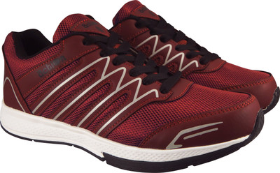 

Action Synergy Men's SRF0098 Maroon/Black Phylon Sole Sports Running Shoes For Men(Maroon, Black