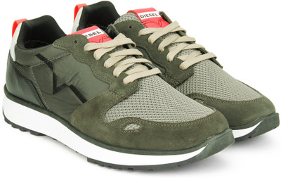 

Diesel CORTT RV - SNEAKERS Sneakers For Men(Olive, Grey, T2151