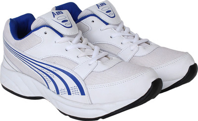 Aero Power Play Walking Shoes For Men(White, Blue::white