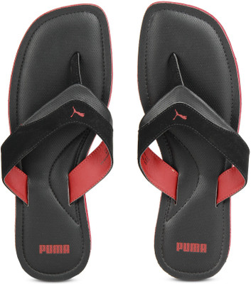

Puma Caper IDP Slippers, Puma black-high risk red