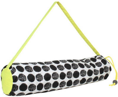 

Art Horizons Designer Yoga Mat Cover(White, Sling Bag), Black;white