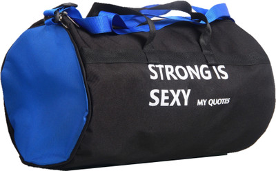 DARA BLU-BLK-SIS gym bag(Blue, Kit Bag, Black;blue