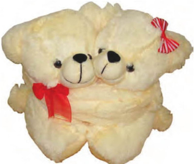 

PI World Hugging Teddy for Valentine Gift-20CM - 20 cm(Multicolor)