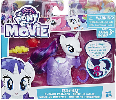 

My Little Pony Clip and Style Runway Fashions Set Rarity - 15.2 cm(Multicolor)